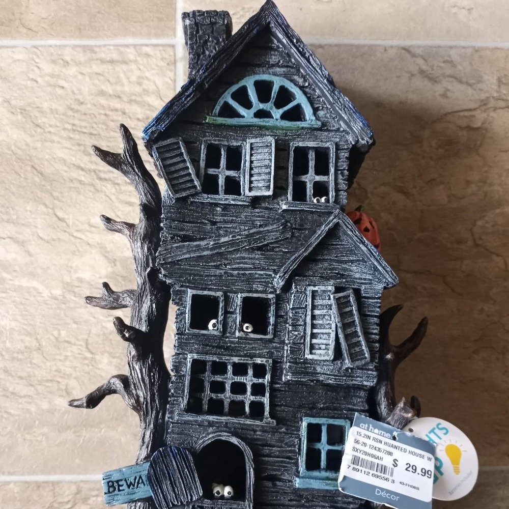 At Home light up Haunted house